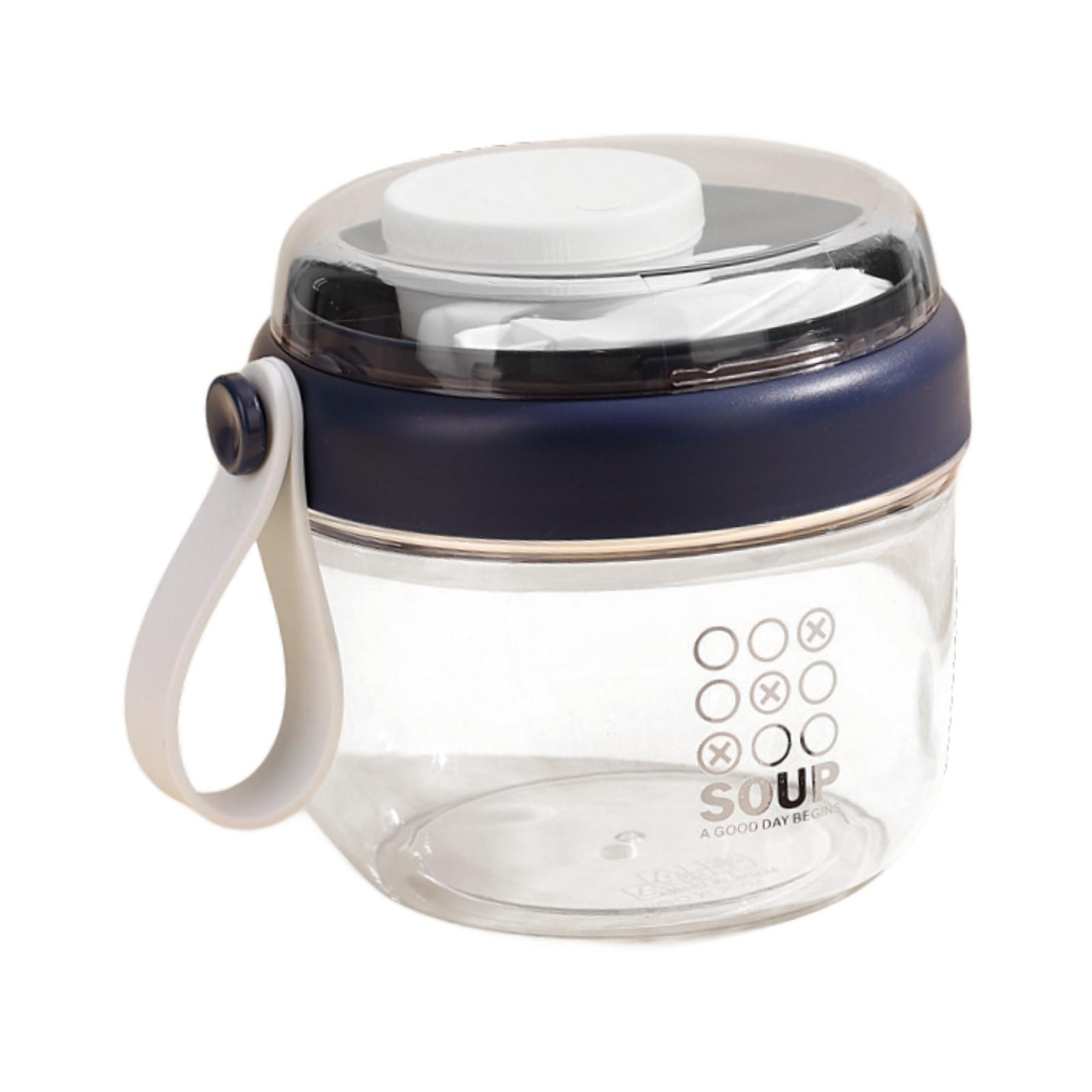 Meal Prep Yogurt Cups - Contenitore per Insalata con Coperchio e