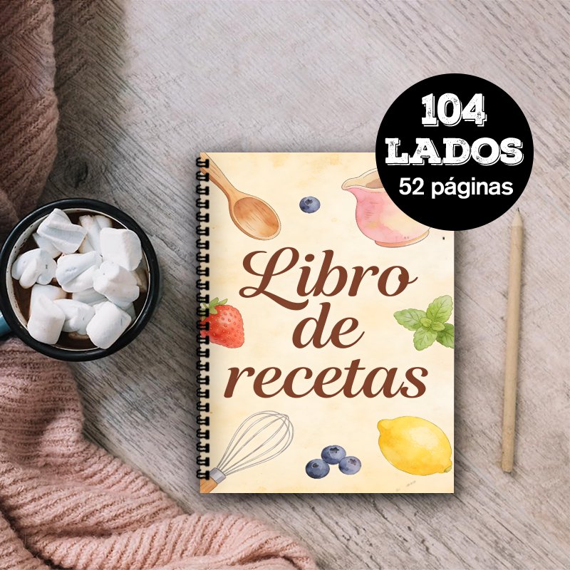 Meal Prep Healthy Recipes - Libro di Ricette in Spagnolo Formato