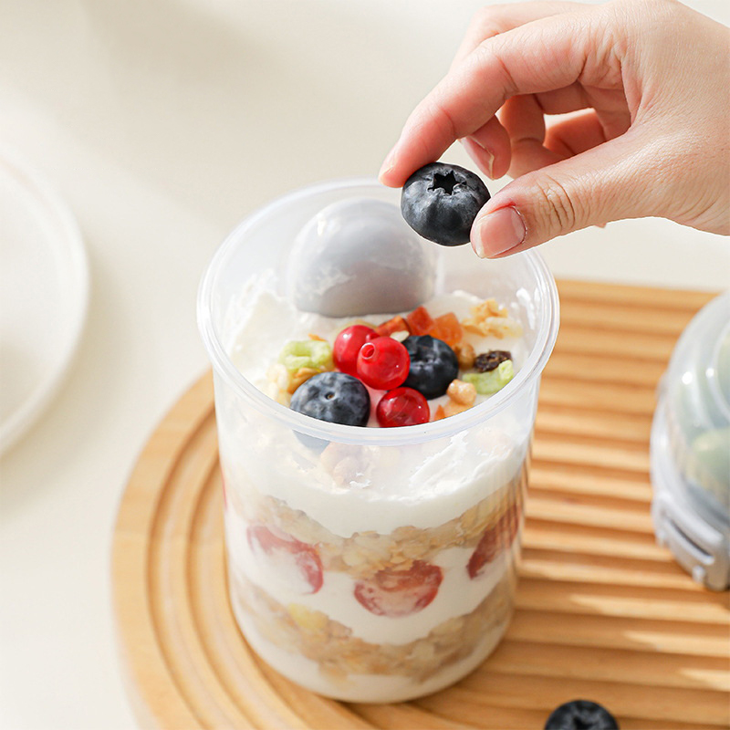 600ML Insalata Tazza di Farina - Meal Prep Yogurt Cups recensione e prezzo