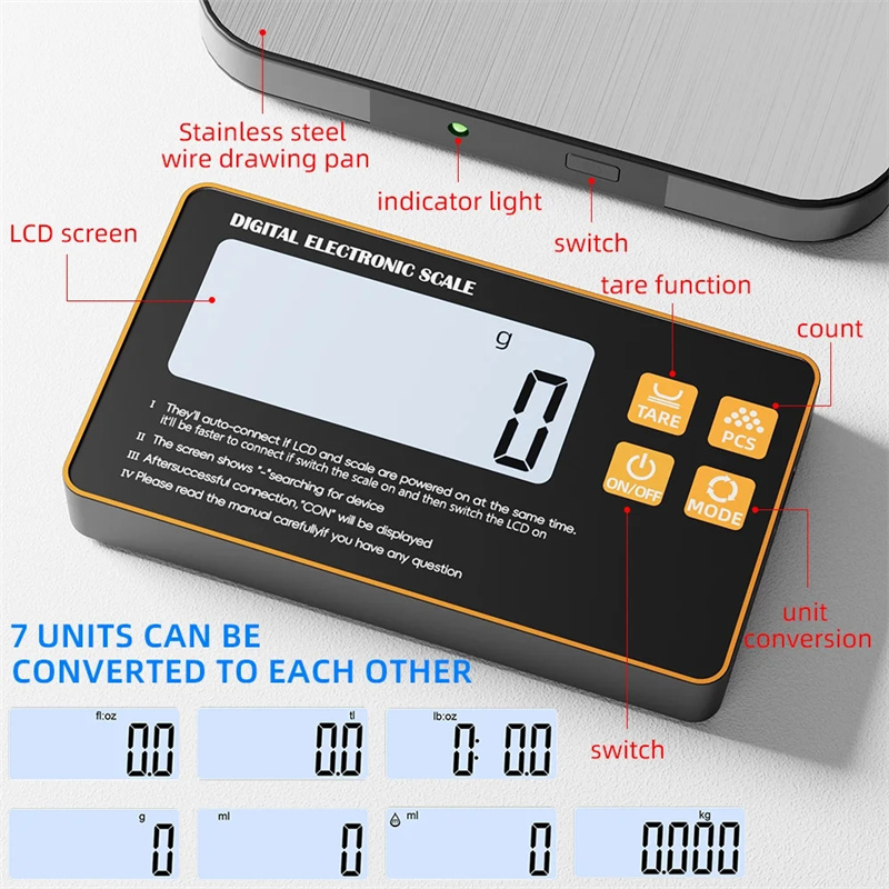 Bilancia da cucina wireless co - Meal Prep Recipes recensione e prezzo