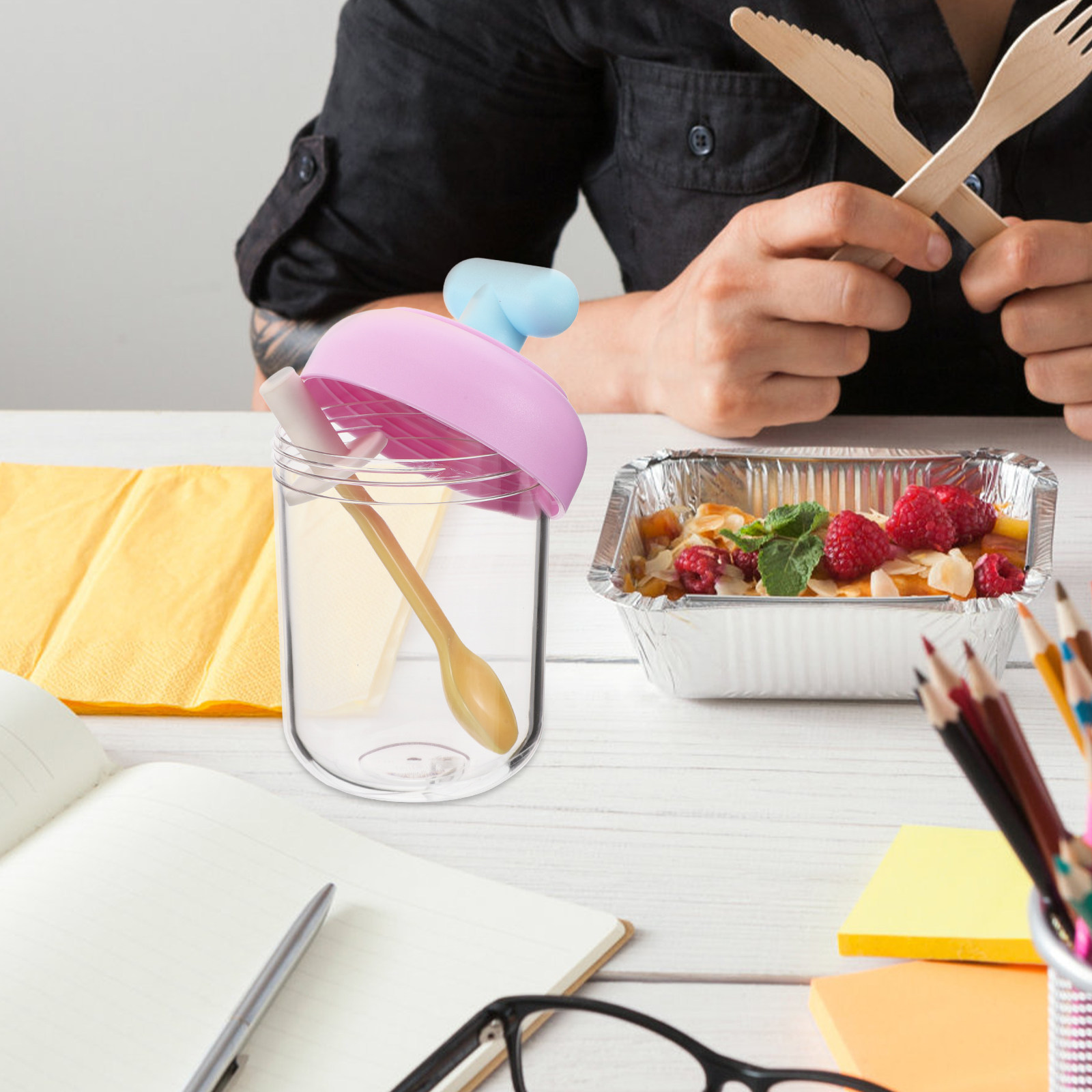 Contenitore Portatile a Doppio - Meal Prep Yogurt Cups recensione e prezzo