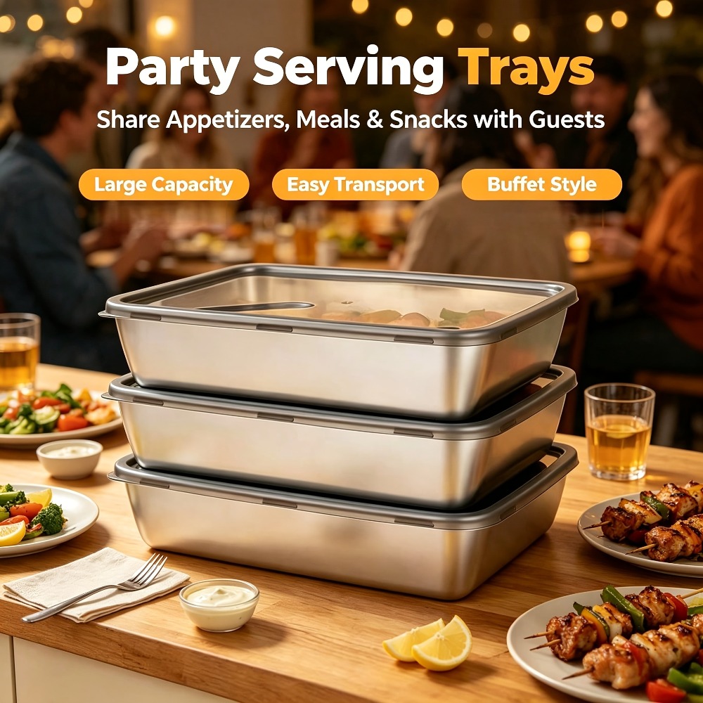 Set di 6 Contenitori in Acciai - Meal Prep Menu recensione e prezzo