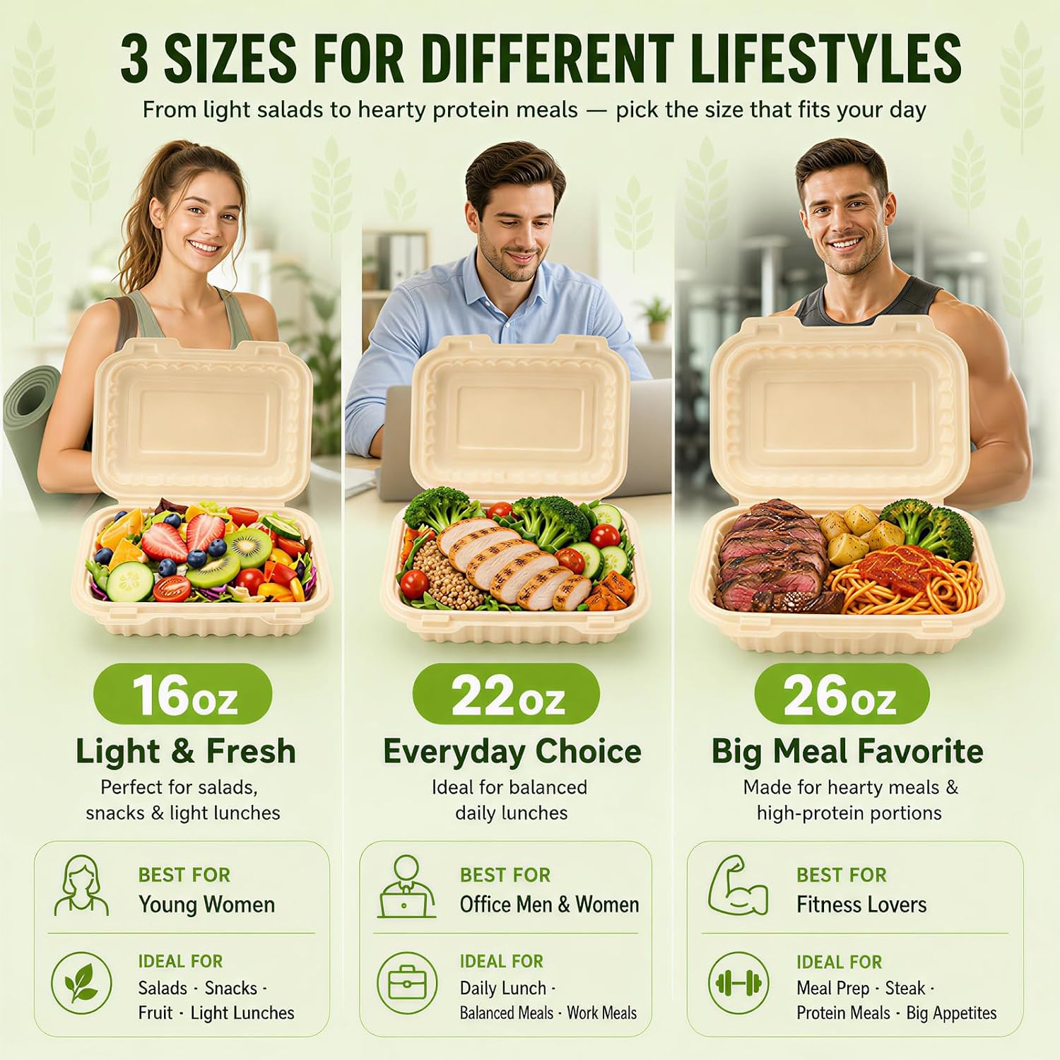 Confezione da 50 Contenitori C - Meal Prep Recipes recensione e prezzo