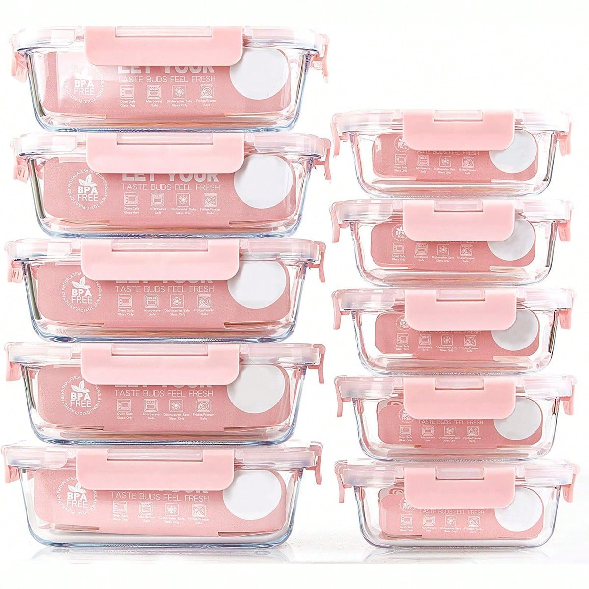 Confezione da 10 contenitori i - Meal Prep Recipes recensione e prezzo