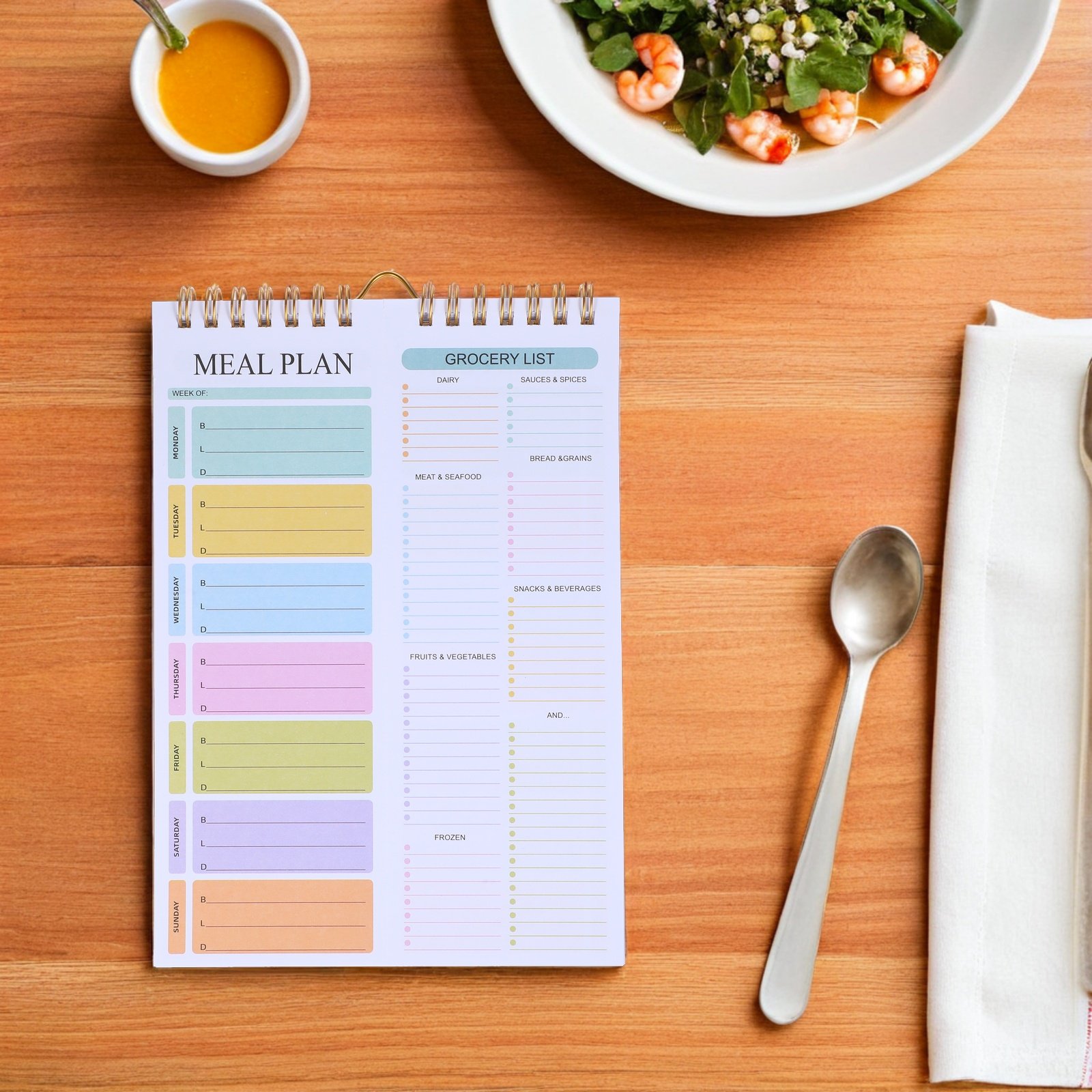 Quaderno Pianificatore Pasti 5 - Meal Prep Menu recensione e prezzo