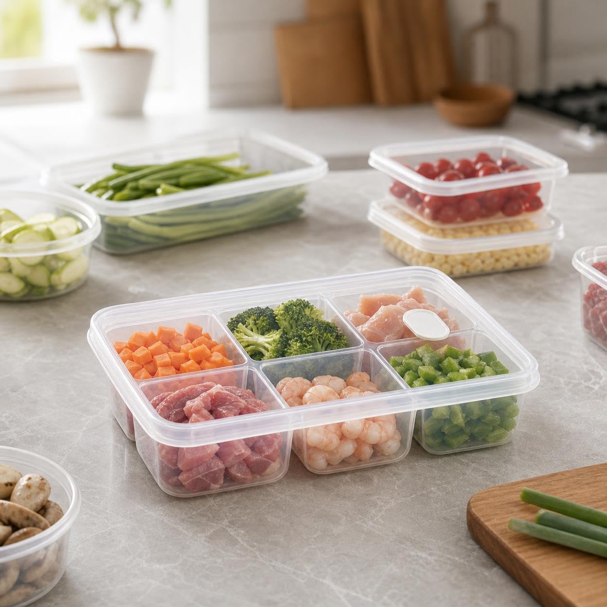 Contenitore per Alimenti a 6 S - Meal Prep Frozen Food recensione e prezzo