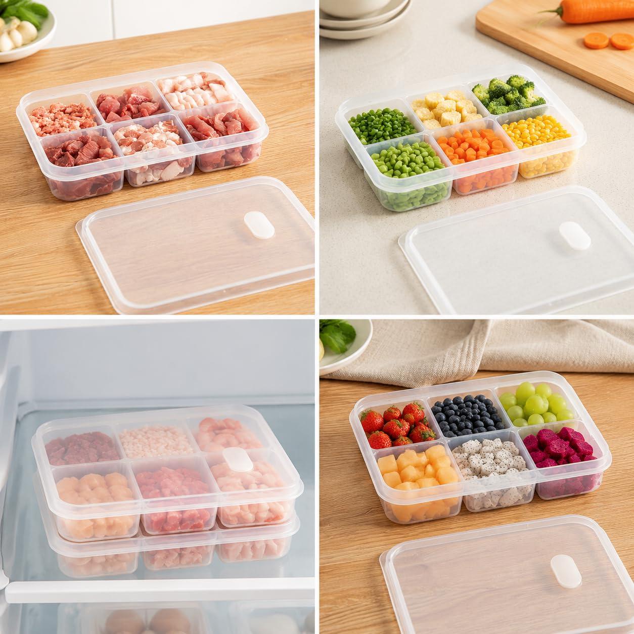Contenitore per Alimenti a 6 S - Meal Prep Frozen Food recensione e prezzo