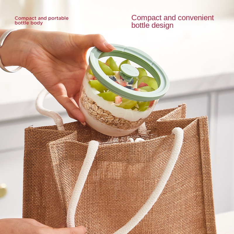 Contenitore in vetro per overn - Meal Prep Yogurt Cups recensione e prezzo