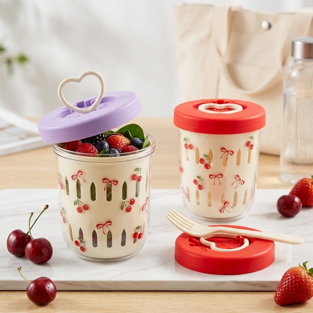 Contenitore per Insalata in Pl - Meal Prep Yogurt Cups recensione e prezzo