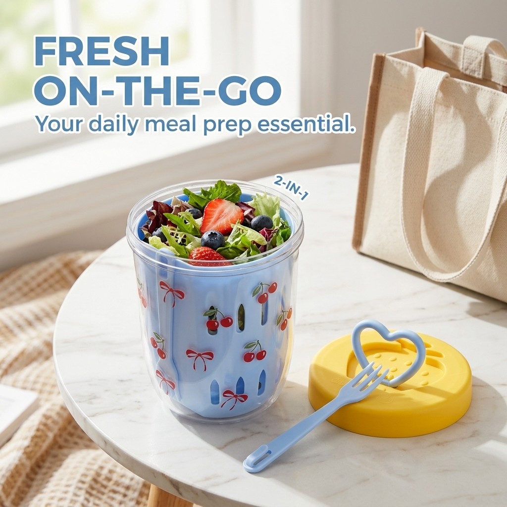 Contenitore per Insalata in Pl - Meal Prep Yogurt Cups recensione e prezzo